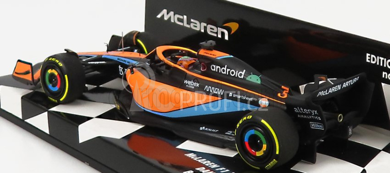 Minichamps Mclaren F1 Mcl36 Mercedes Team Mclaren N 3 1:43, oranžová