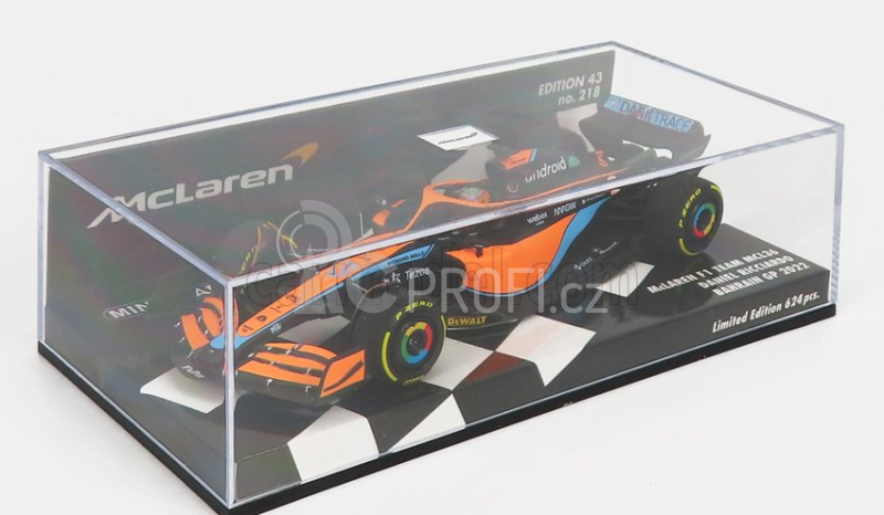 Minichamps Mclaren F1 Mcl36 Mercedes Team Mclaren N 3 1:43, oranžová