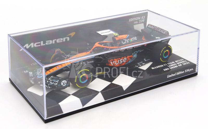 Minichamps Mclaren F1 Mcl36 Mercedes Team Mclaren N 4 1:43, černá