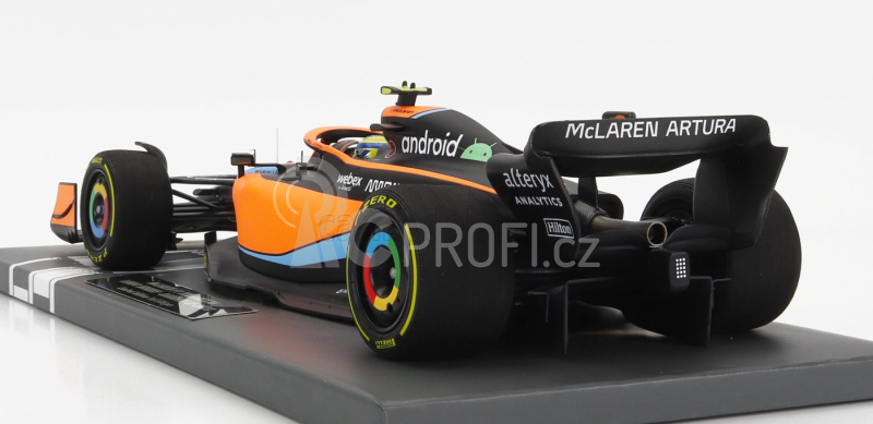 Minichamps Mclaren F1 Mcl36 Mercedes Team Mclaren N 4 1:18, oranžová