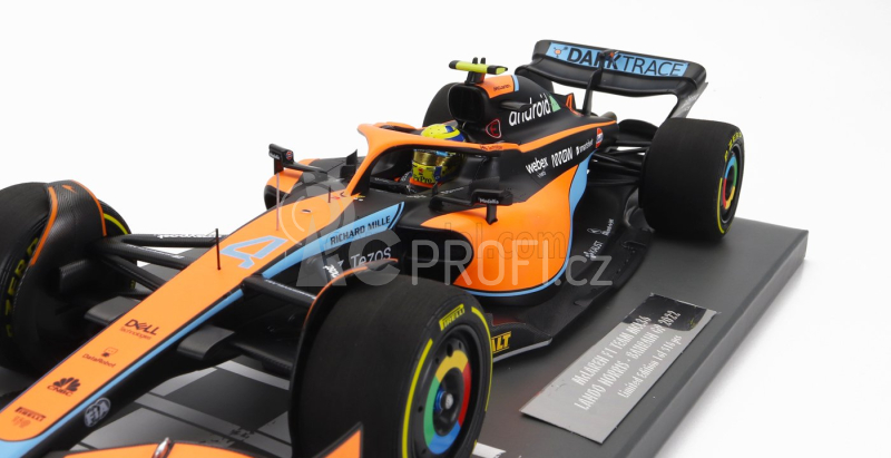 Minichamps Mclaren F1 Mcl36 Mercedes Team Mclaren N 4 1:18, oranžová