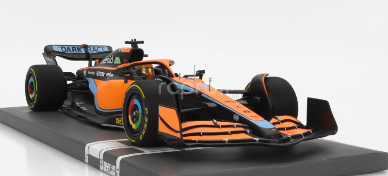 Minichamps Mclaren F1  Mcl36 Team Mclaren N 3 Bahrain Gp 2022 Daniel Ricciardo 1:18 Oranžová Světle Modrá