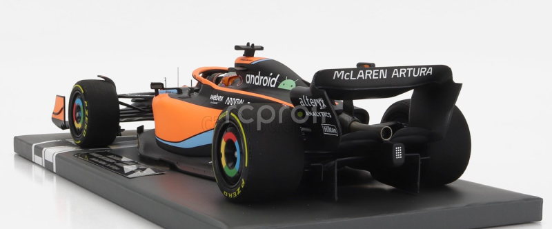 Minichamps Mclaren F1  Mcl36 Team Mclaren N 3 Bahrain Gp 2022 Daniel Ricciardo 1:18 Oranžová Světle Modrá