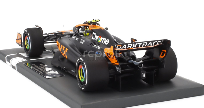 Minichamps Mclaren F1  Mcl60 Team Mclaren N 4 2nd Japan Gp 2023 Lando Norris 1:18 Oranžová Modrá Černá