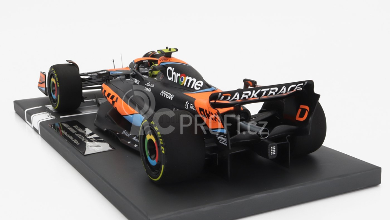 Minichamps Mclaren F1  Mcl60 Team Mclaren N 4 Australian Gp 2023 Lando Norris 1:18 Oranžová Černá Modrá