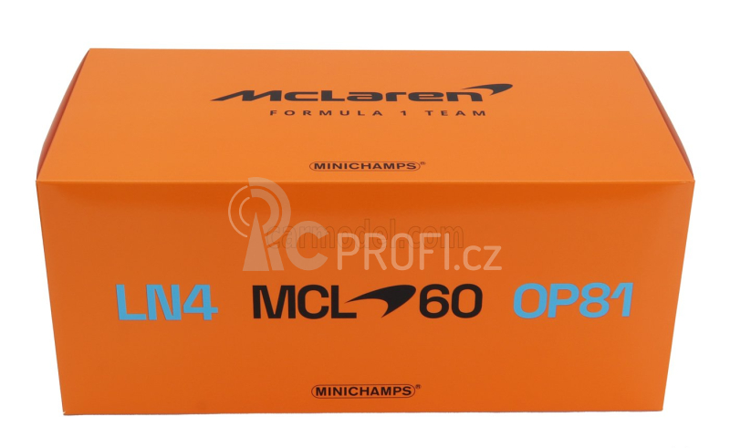 Minichamps Mclaren F1  Mcl60 Team Mclaren N 4 Australian Gp 2023 Lando Norris 1:18 Oranžová Černá Modrá