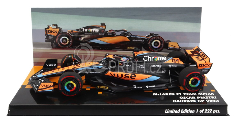 Minichamps Mclaren F1 Mcl60 Team Mclaren N 81 1:43, černá