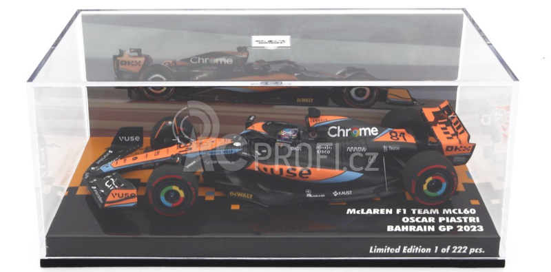 Minichamps Mclaren F1 Mcl60 Team Mclaren N 81 1:43, černá