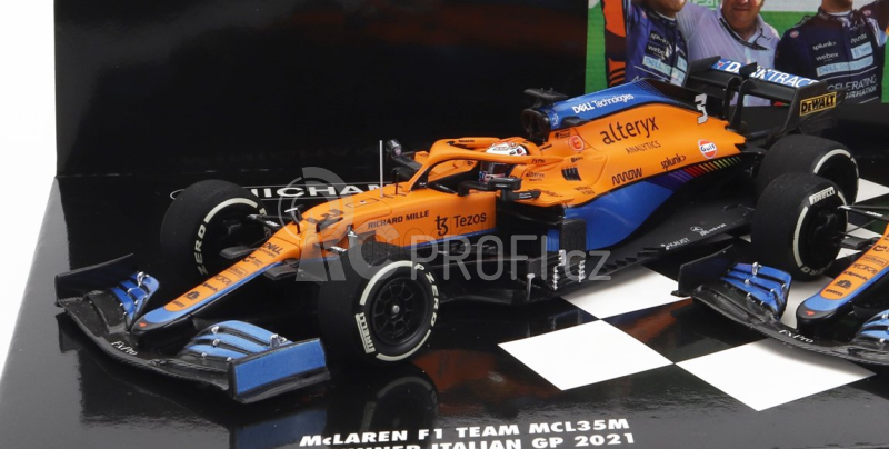 Minichamps Mclaren F1 Set dvou modelů 1:43, oranžovomodrá