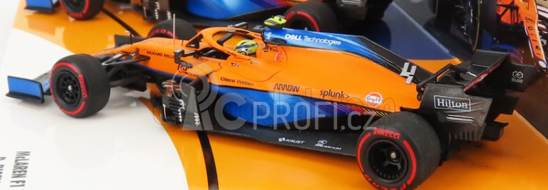 Minichamps Mclaren F1 Set dvou modelů 1:43, oranžovomodrá