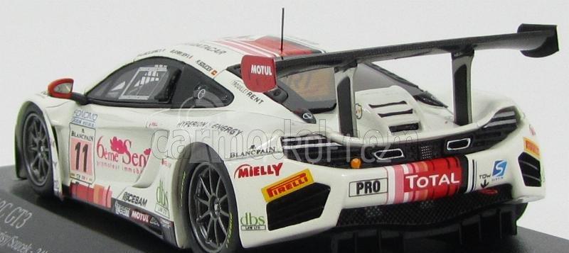 Minichamps Mclaren Mp4-12c Gt3 Team Art Grand Prix N 11 1:43, bílá