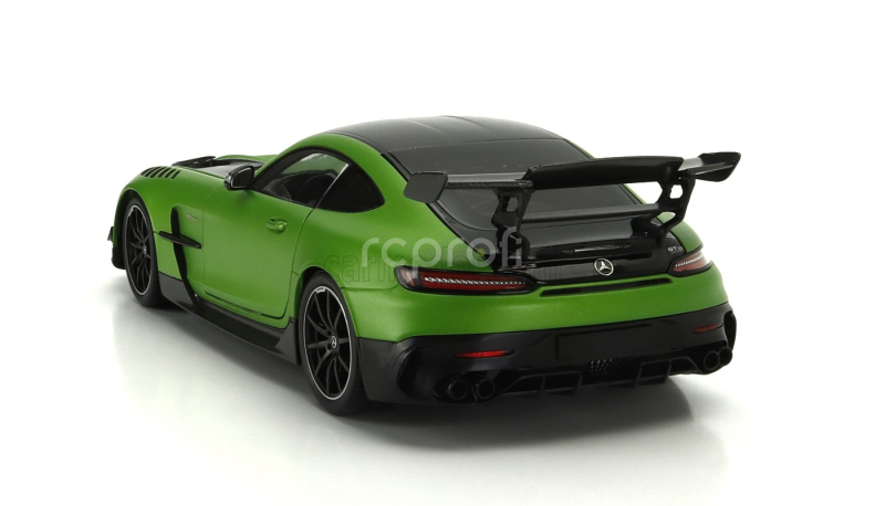Minichamps Mercedes benz Amg Gt V8 Black Series 2021 1:18 Zelená Černá
