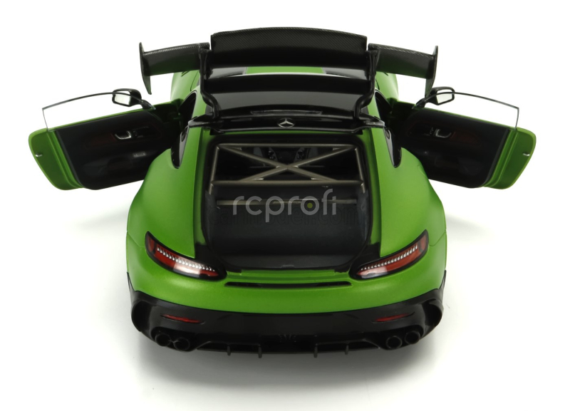 Minichamps Mercedes benz Amg Gt V8 Black Series 2021 1:18 Zelená Černá