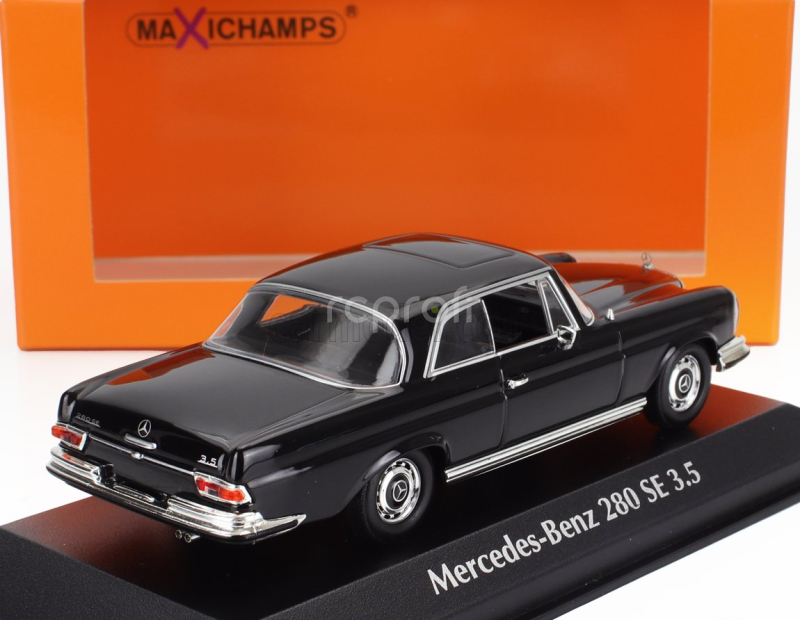 Minichamps Mercedes benz S-class 280se Coupe (w111) 1970 1:43 Black