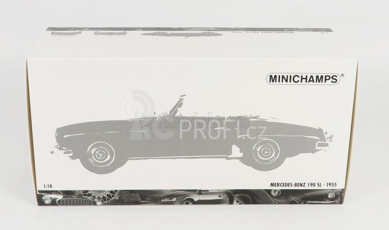 Minichamps Mercedes benz Sl-class 190sl (w121) Spider 1955 1:18 Red