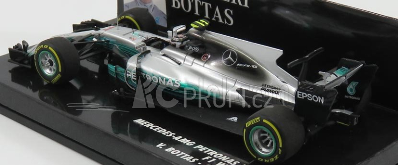 Minichamps Mercedes gp F1 W08 Eq Power+ Amg N 77 1:43, stříbrná