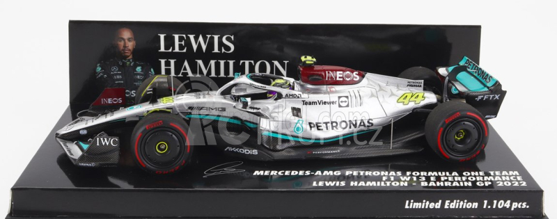 Minichamps Mercedes gp F1 W13e Mercedes-amg Petronas F1 N 44 1:43, stříbrná
