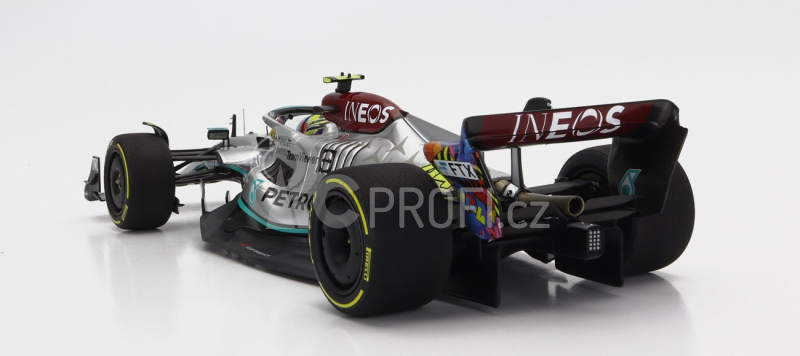 Minichamps Mercedes gp F1 W13e Mercedes-amg Petronas F1 N 44 1:18, stříbrná