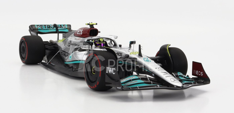 Minichamps Mercedes gp F1 W13e Mercedes-amg Petronas F1 N 44 1:18, stříbrná