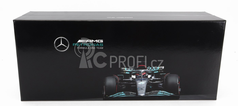 Minichamps Mercedes gp F1 W13e Mercedes-amg Petronas F1 N 63 1:18, stříbrná