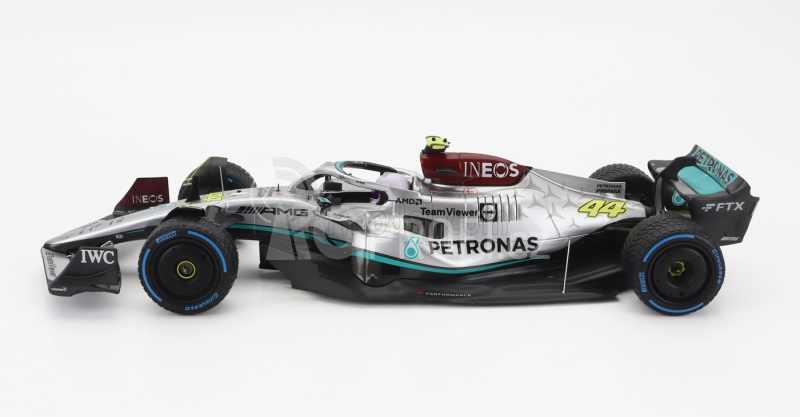 Minichamps Mercedes gp F1 W13e Mercedes-amg Petronas F1 N 63 1:18, stříbrná