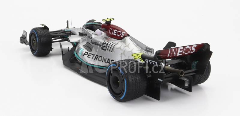 Minichamps Mercedes gp F1 W13e Mercedes-amg Petronas F1 N 63 1:18, stříbrná