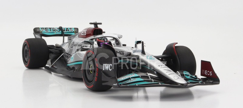 Minichamps Mercedes gp F1 W13e Mercedes-amg Petronas F1 N 63 1:18, stříbrná