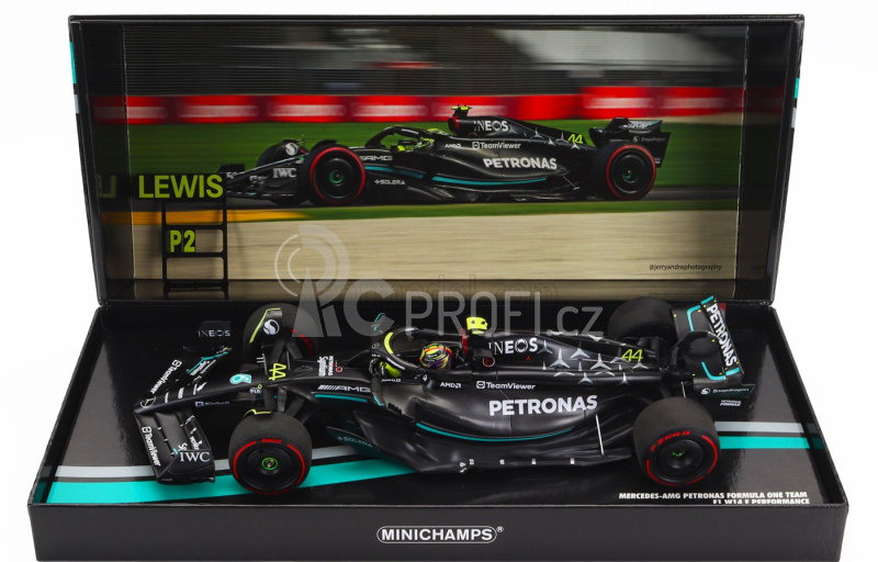 Minichamps Mercedes gp F1 W14 Mercedes-amg Petronas F1 N 44 1:18, černá