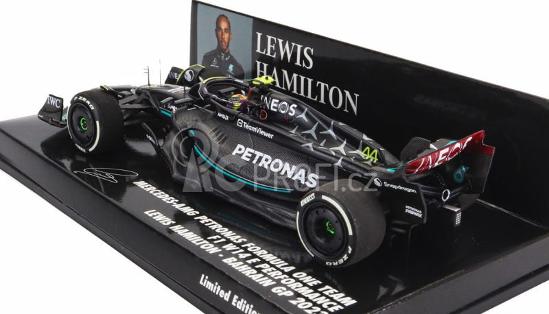 Minichamps Mercedes gp F1 W14 Mercedes-amg Petronas F1 N 44 1:43, černá