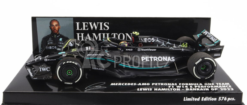 Minichamps Mercedes gp F1 W14 Mercedes-amg Petronas F1 N 44 1:43, černá