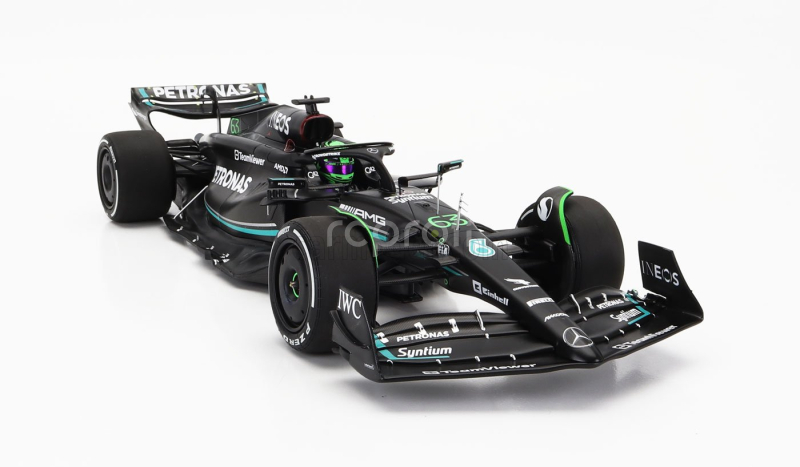 Minichamps Mercedes gp F1 W14 Team Mercedes-amg Petronas Formula One N 63 Season 2023 George Russell 1:18 Matt Black