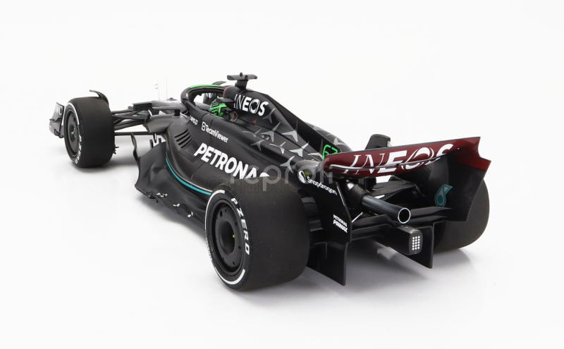 Minichamps Mercedes gp F1 W14 Team Mercedes-amg Petronas Formula One N 63 Season 2023 George Russell 1:18 Matt Black