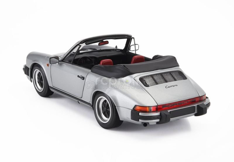 Minichamps Porsche 911 3.2 Carrera Cabriolet 1983 1:18 Grey Met