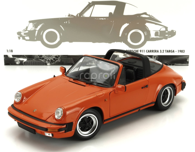 Minichamps Porsche 911 3.2 Carrera Targa Spider 1983 1:18 Orange