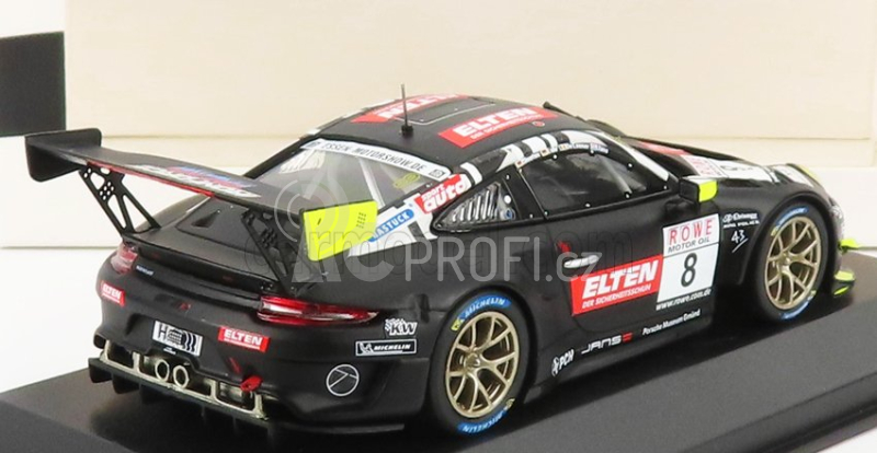 Minichamps Porsche 911 991-2 Gt3-r Team Iron Force N 8 1:43, černá