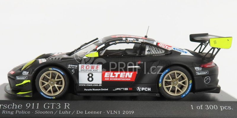 Minichamps Porsche 911 991-2 Gt3-r Team Iron Force N 8 1:43, černá