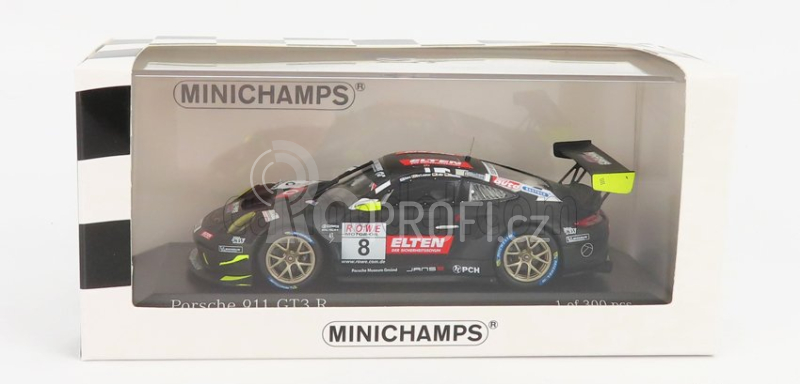 Minichamps Porsche 911 991-2 Gt3-r Team Iron Force N 8 1:43, černá