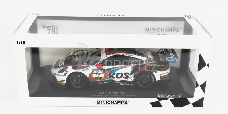 Minichamps Porsche 911 991-2 Gt3 R Team Kues 75 Bernhard N 17 1:18