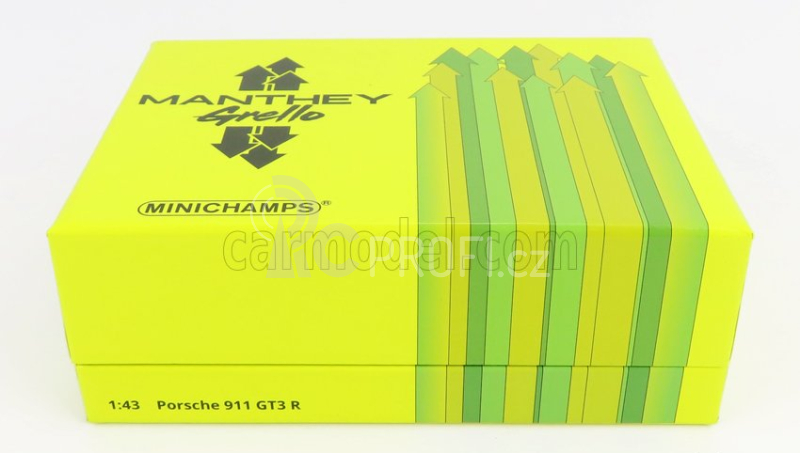 Minichamps Porsche 911 991-2 Gt3 R Team Manthey Racing N 1 1:43, zelená