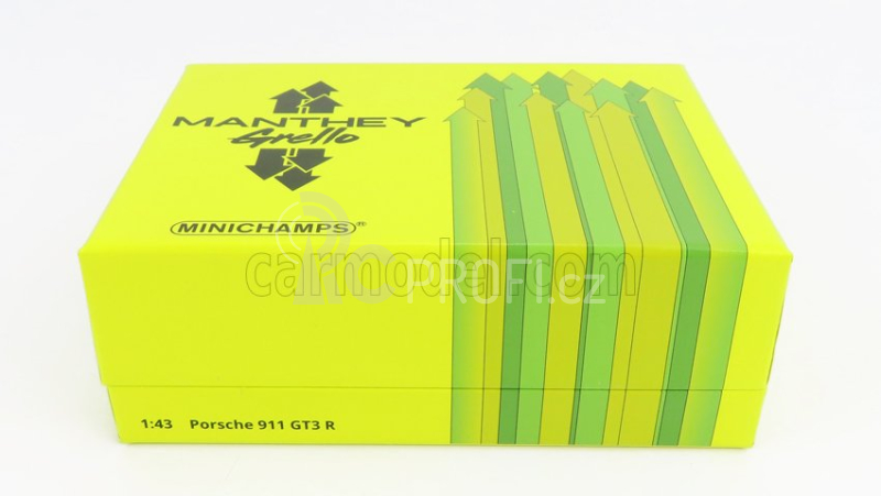 Minichamps Porsche 911 991-2 Gt3 R Team Manthey Racing N 911 1:43, žlutá