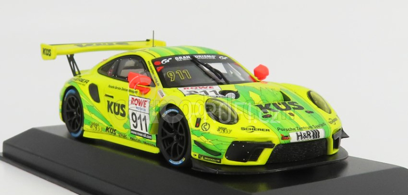 Minichamps Porsche 911 991-2 Gt3 R Team Manthey Racing N 911 1:43, žlutá
