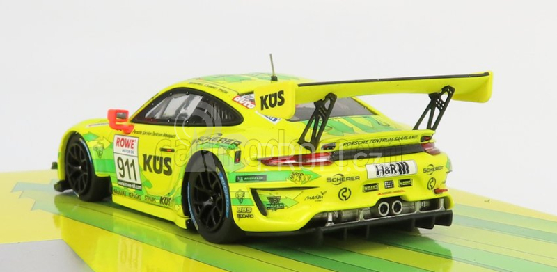 Minichamps Porsche 911 991-2 Gt3 R Team Manthey Racing N 911 1:43, žlutá