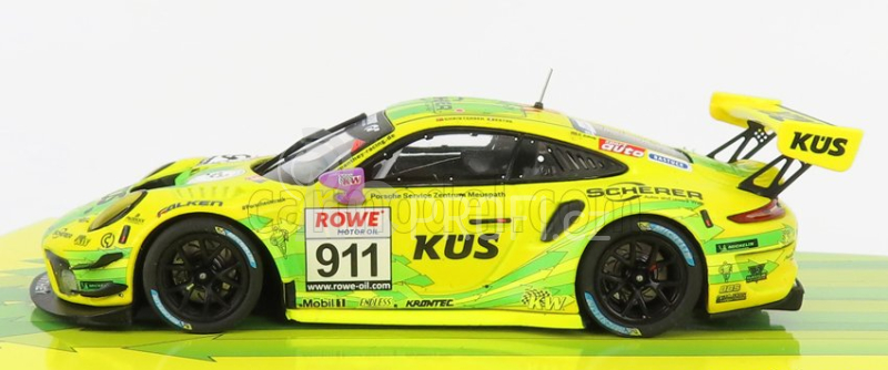 Minichamps Porsche 911 991-2 Gt3 R Team Manthey Racing N 911 1:43, žlutá