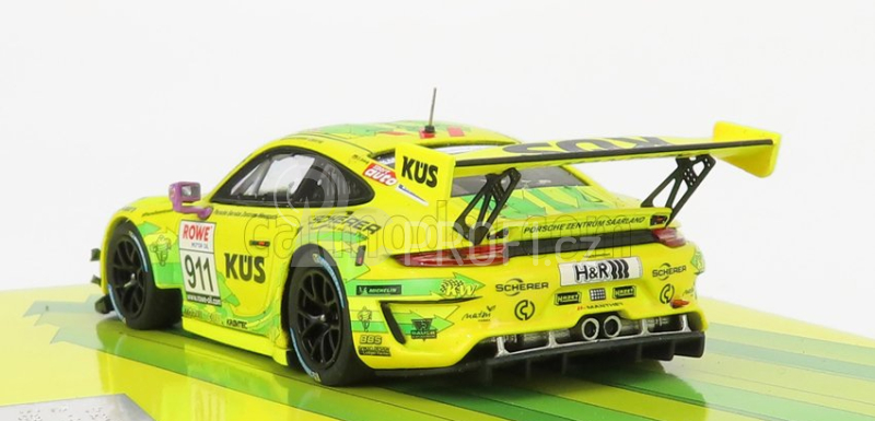 Minichamps Porsche 911 991-2 Gt3 R Team Manthey Racing N 911 1:43, žlutá