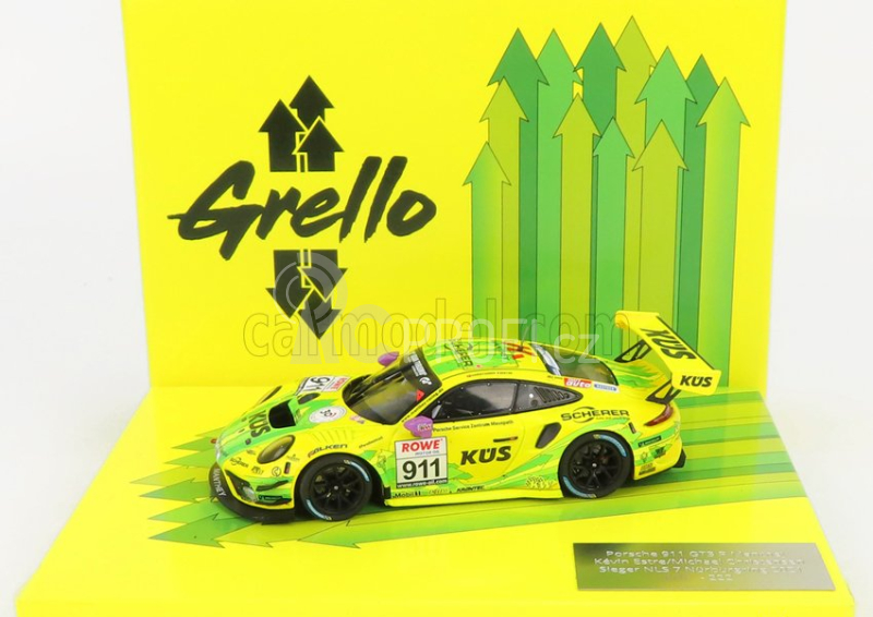 Minichamps Porsche 911 991-2 Gt3 R Team Manthey Racing N 911 1:43, žlutá