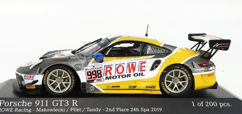 Minichamps Porsche 911 991-2 Gt3 R Team Rowe Racing N 998 1:43