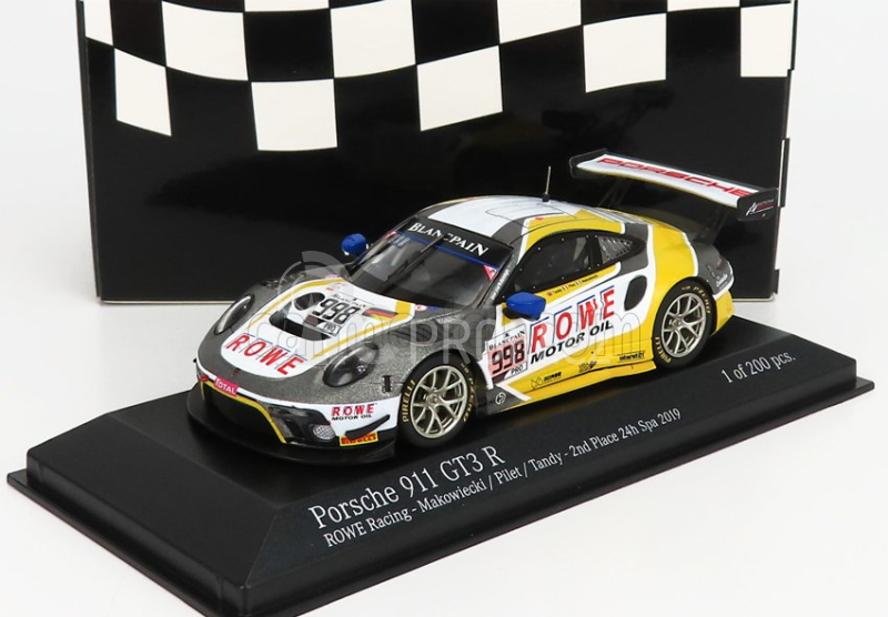 Minichamps Porsche 911 991-2 Gt3 R Team Rowe Racing N 998 1:43