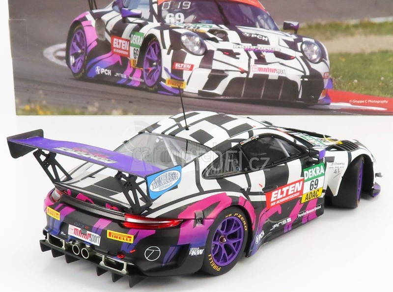 Minichamps Porsche 911 991 Gt3 R Team Iron Force Racing N 69 1:18