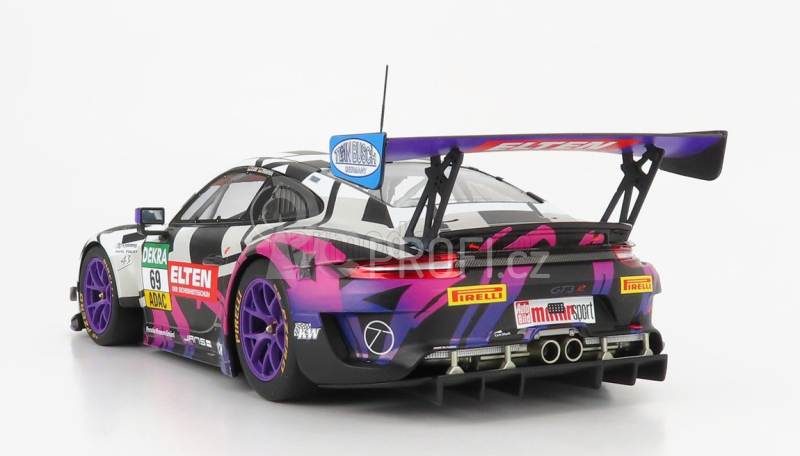 Minichamps Porsche 911 991 Gt3 R Team Iron Force Racing N 69 1:18