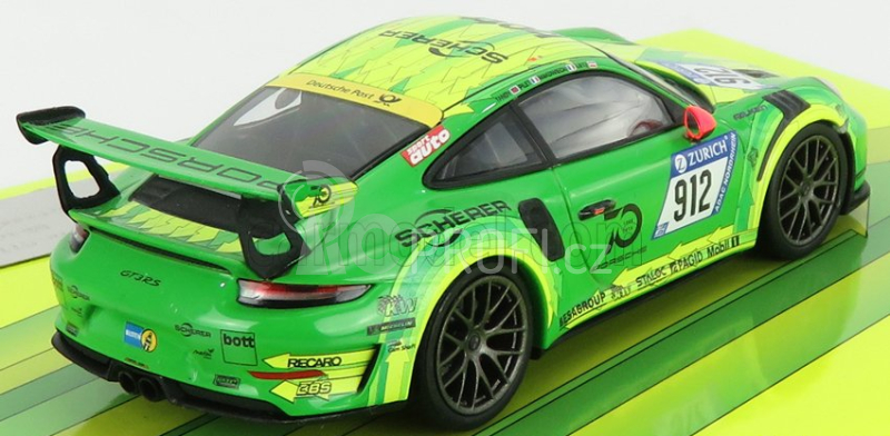 Minichamps Porsche 911 991 Gt3 Rs Manthey Racing N 912 1:43, zelená